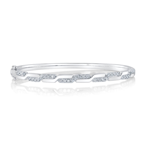 0.71CT DIAMOND BANGLE
