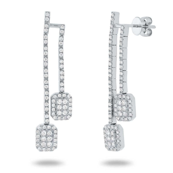 0.77CT DIAMOND EARRING
