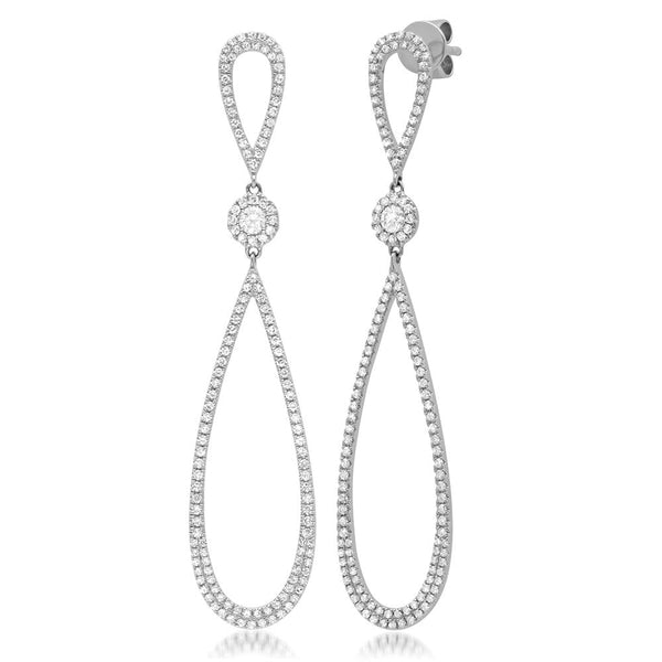 0.78CT DIAMOND EARRING