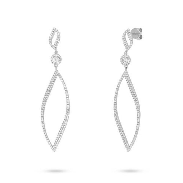 0.81CT DIAMOND EARRING