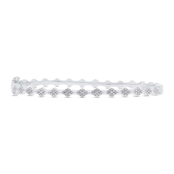 0.36CT DIAMOND PAVE BANGLE
