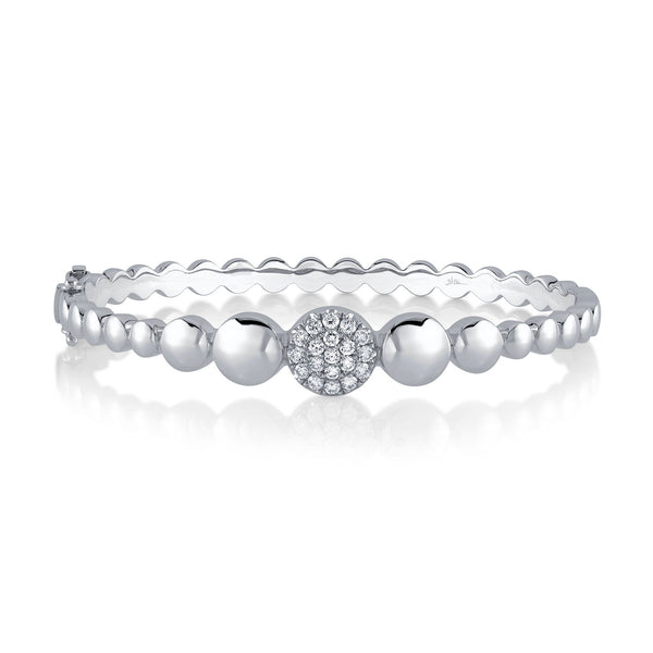 0.52CT DIAMOND CIRCLE BANGLE