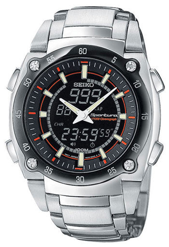 Seiko SNJ019 Sportura 1/1000 Chronograph // Pre-Owned