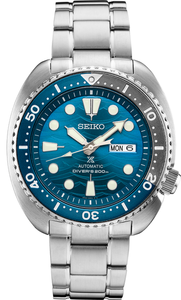 Seiko Prospex SRPD21 Automatic Diver Wave Blue Dial