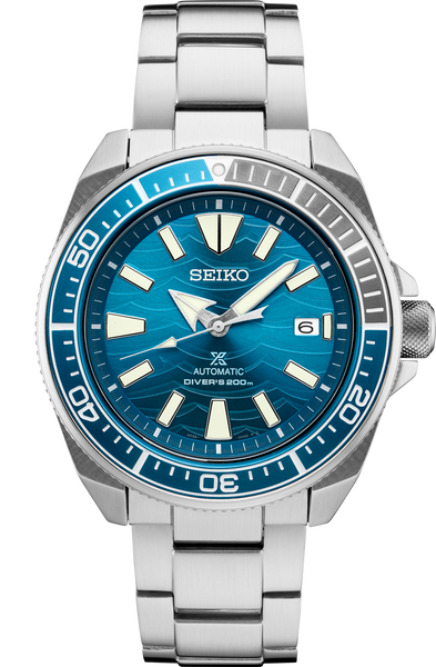 Seiko Prospex SRPD23 Automatic Diver Wave Blue Dial