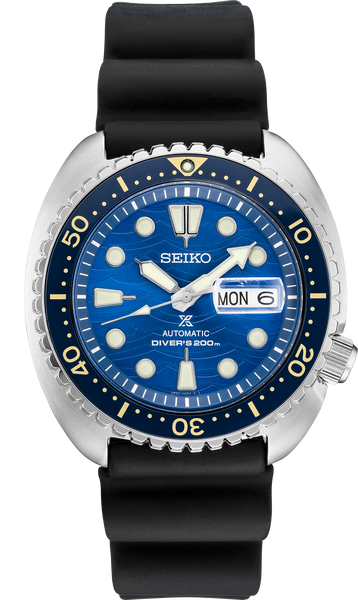 Seiko Prospex SRPE07 King Turtle Blue Shark Fin Dial
