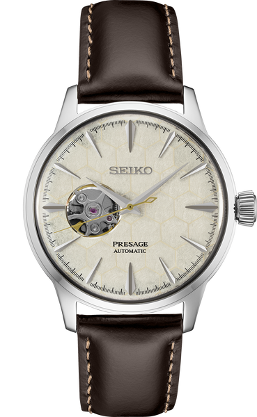 Seiko Presage SSA409 Limited Edition Cocktail Time Honeycomb Power Reserve