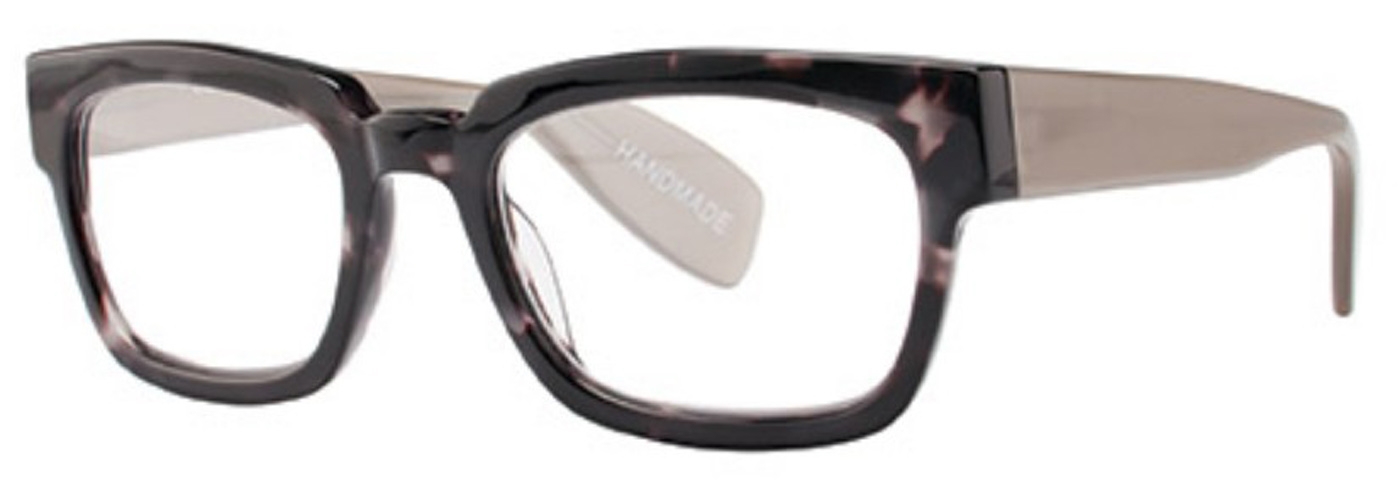 Scojo New York Readers Benson Street - Black Tokyo Silver Eyeglasses