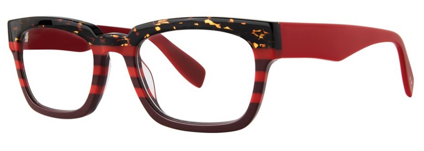 Scojo New York Readers Benson Street - Red Black Tortoise Eyeglasses
