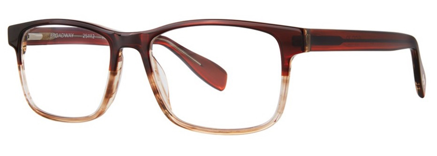 Scojo New York Readers Broadway - Red Stripe Tortoise Eyeglasses