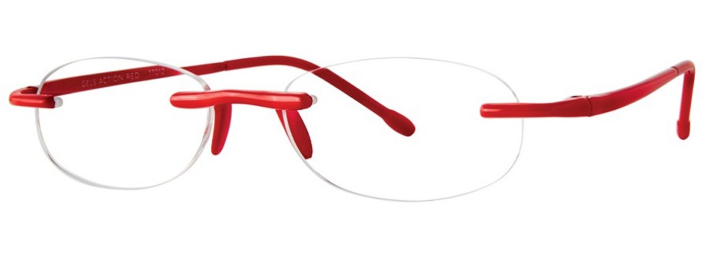 Scojo New York Readers Gels Original - Action Red Eyeglasses