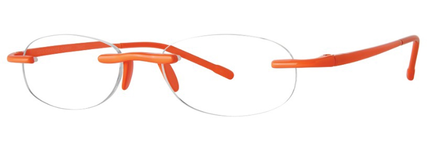 Scojo New York Readers Gels Original - Orange Poppy Eyeglasses