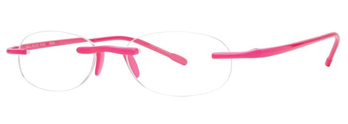 Scojo New York Readers Gels Original - Peony Pink Eyeglasses