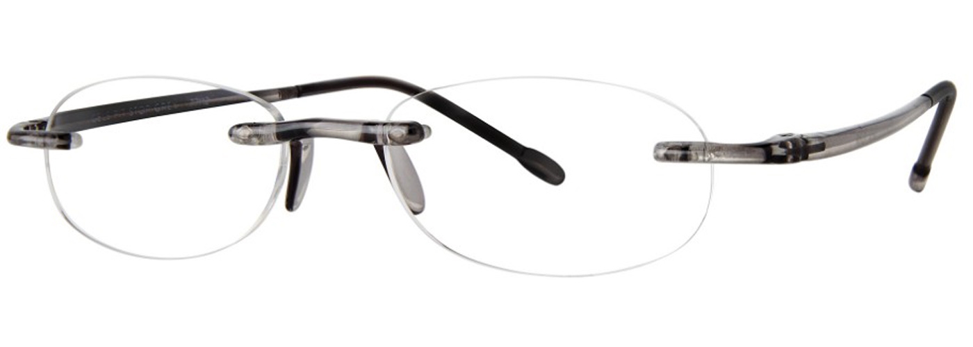 Scojo New York Readers Gels Original - Pit Stop Grey Eyeglasses