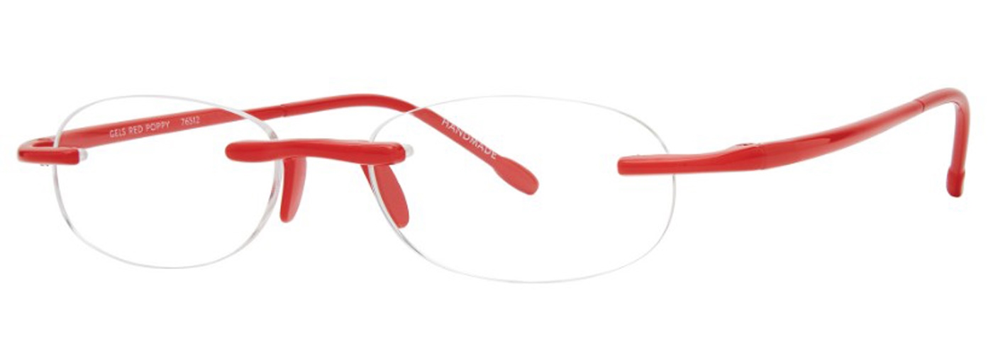 Scojo New York Readers Gels Original - Red Poppy Eyeglasses