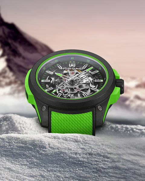 Norqain Wild One Skeleton 42Mm Gecko NNQ3000QBE2AS/B014