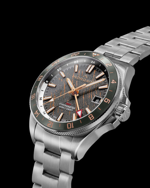 Norqain Neverest Gmt Glacier 41Mm NN1100SC3CG/G113
