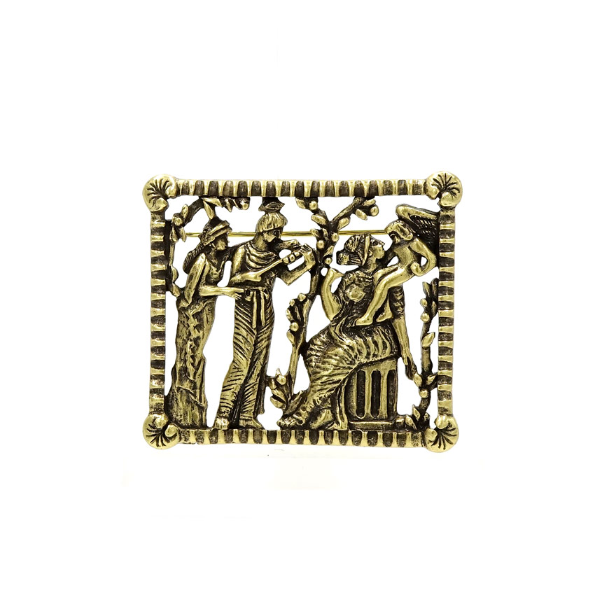 Aphrodite Scene Brooch By Museum Reproductions