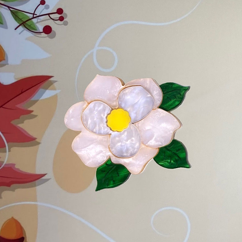 Autumn Bloom Brooch By Tantalising Treasures