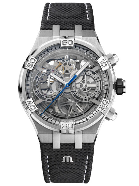 Maurice Lacroix AI6098-SS001-090-1 Aikon Chronograph Skeleton 44mm