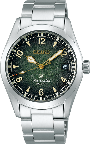 Seiko Prospex SPB155 Alpinist Green Textured Dial