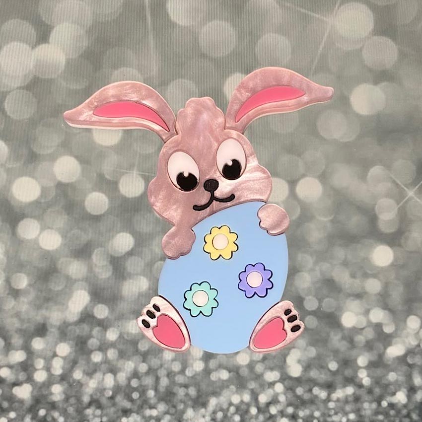Bonny The Bunny Brooch By Tantalising Treasures