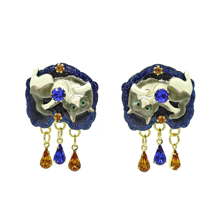 Karpet Kat Earrings By Lunch At The Ritz LATR