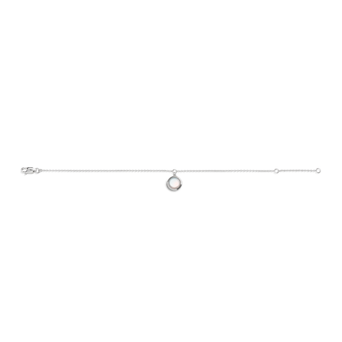 Heirloom Mother Of Pearl Charm Bracelet S1820304578-1-StrlngSil-OS-THA