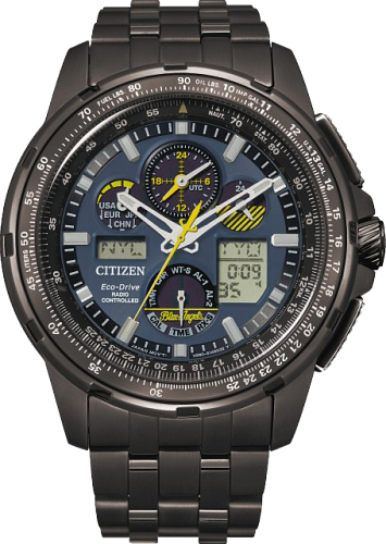 Citizen JY8097-58L Promaster Skyhawk A-T Blue Angels Stainless Steel