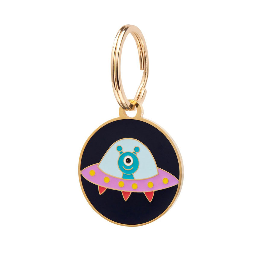 Close Encounter Enamel Pet Charm By Erstwilder