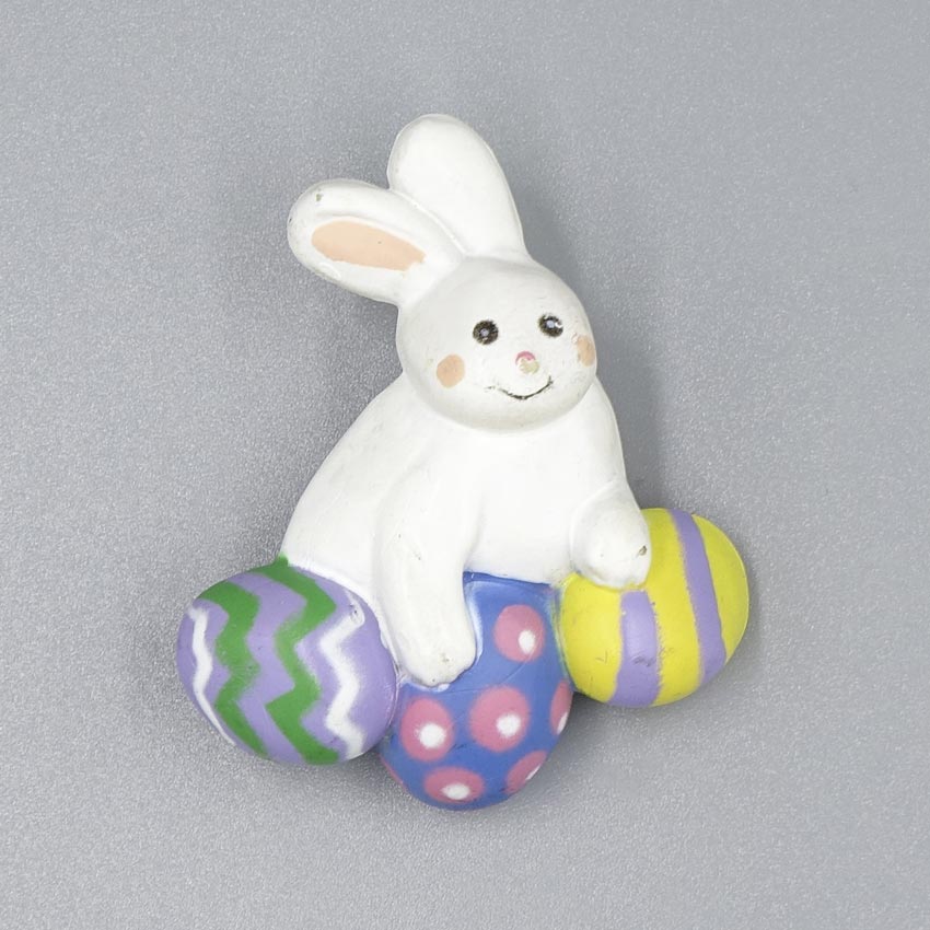 Bunny With Easter Eggs Pin By Easter Unlimited