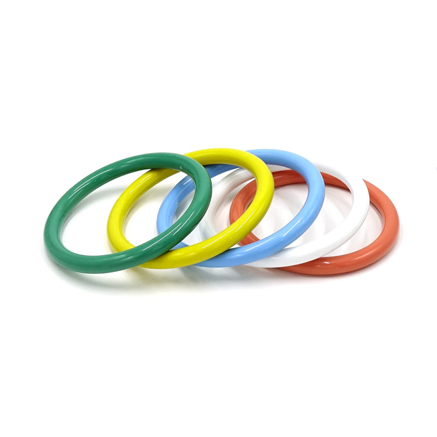 Vintage Plastic Tube Bangle Bracelets NOS - Pick Your Color