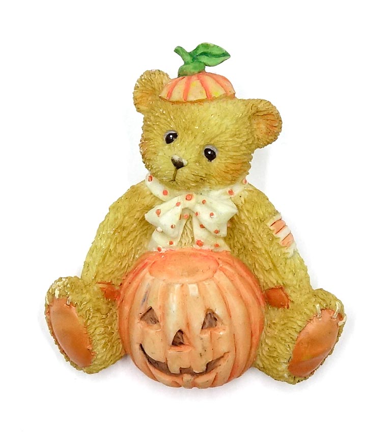 Vintage Cherished Teddies Halloween Bear Pin