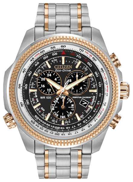 Citizen BL5406-56L Eco-Drive Chronograph Two-Tone Stainless