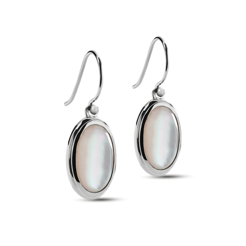 Heirloom Mother Of Pearl Drop Earrings S1820304581-1-StrlngSil-OS-THA