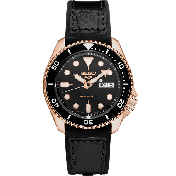 Seiko 5 SRPD76 Automatic Sports Rose Gold