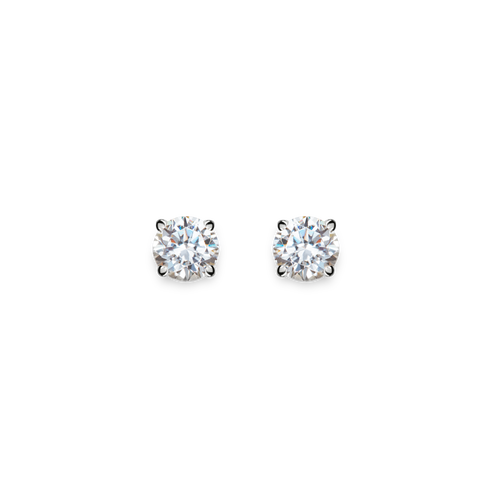 1 Carat Round Diamond Studs S1820303930-C-14kWG-OS-IND