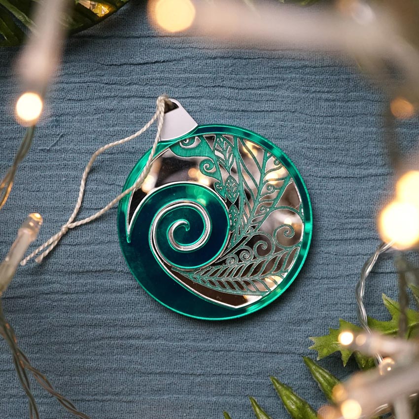 Fern Ornament Brooch By Lost Kiwi Designs
