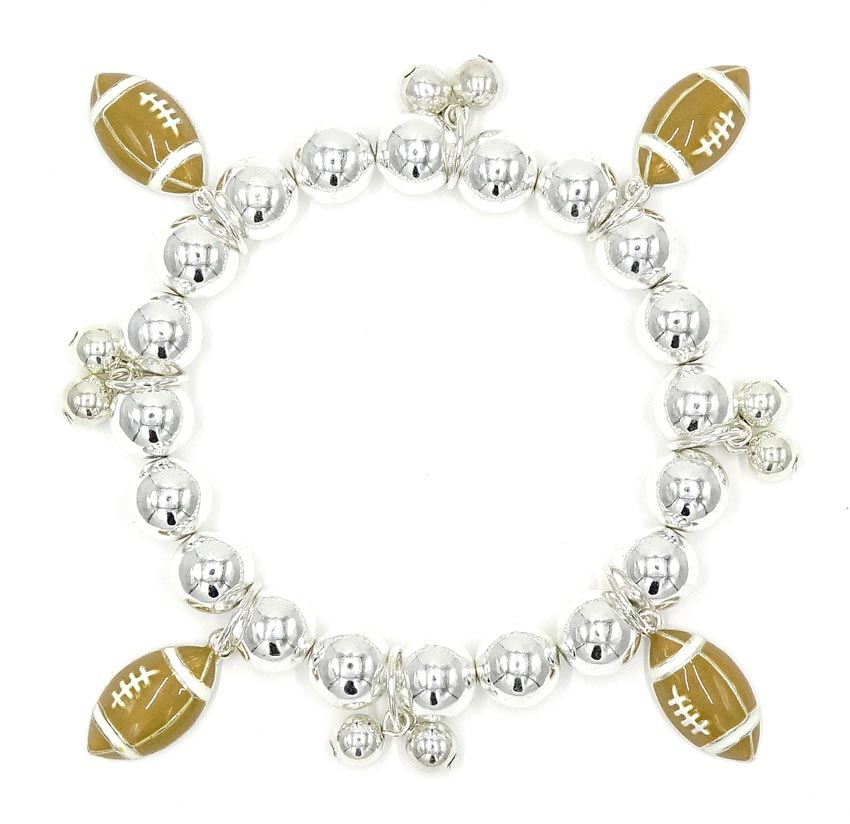 Football Charm Bracelet
