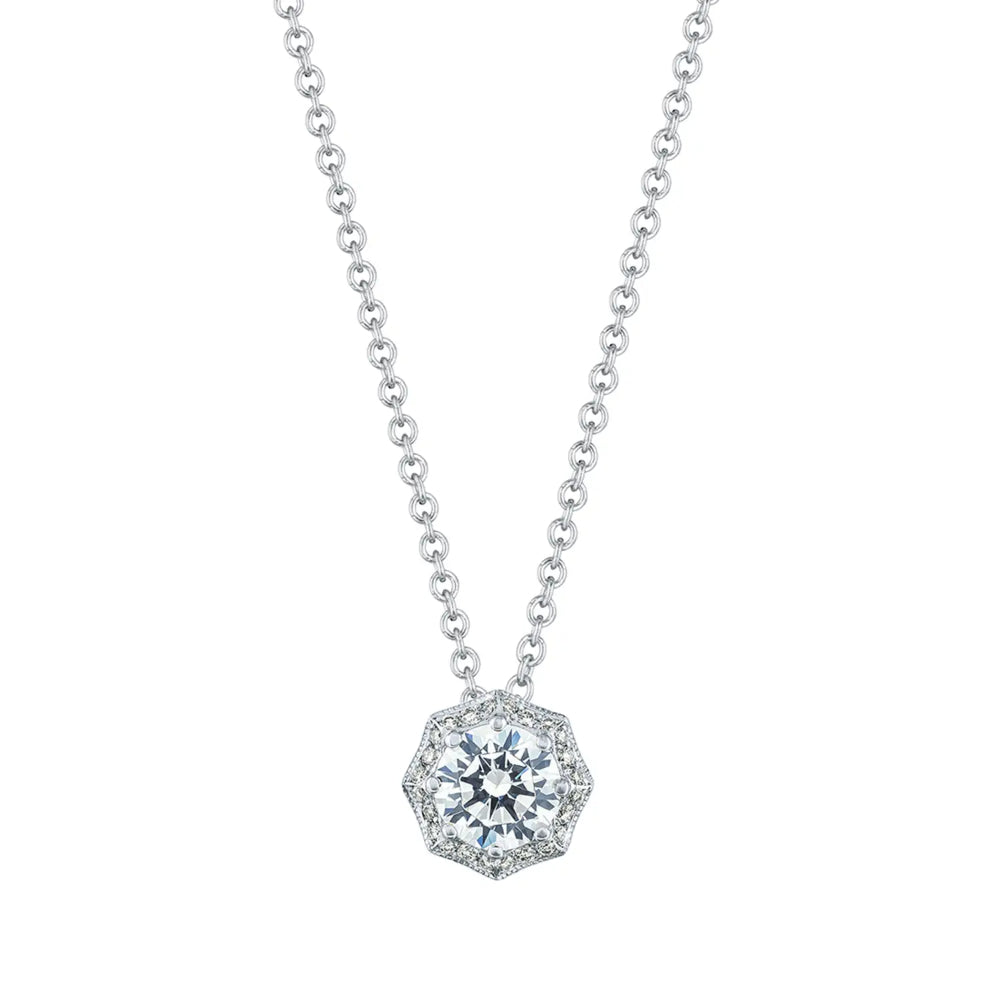 Tacori Bloom Art Deco Bloom Diamond Necklace