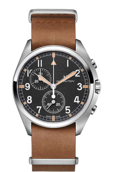Hamilton H76522531 Khaki Aviation Pilot Pioneer Chrono Quartz