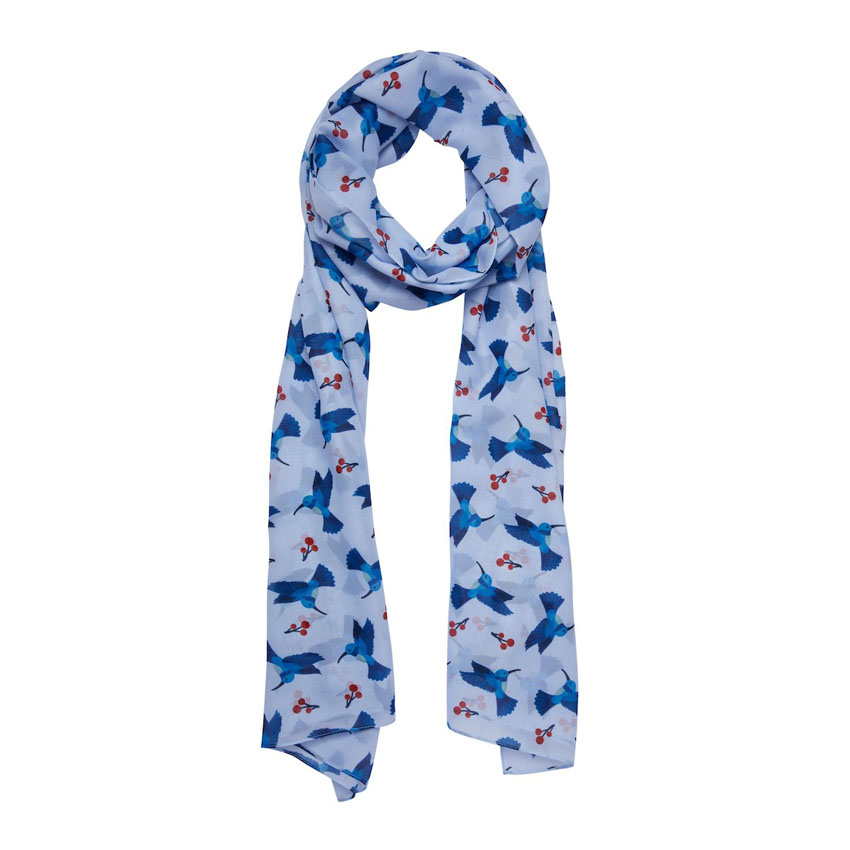 Hyacinth Hummingbird 2021 Neck Scarf By Erstwilder