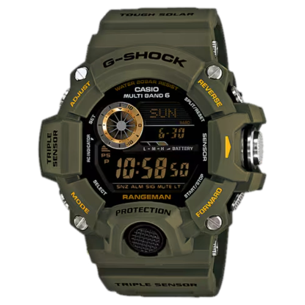 G-Shock Master of G Rangeman - Green GW9400-3
