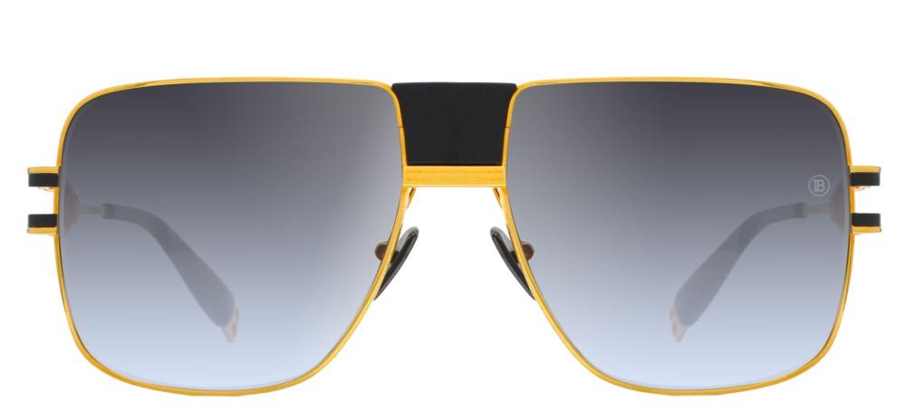 1914 Gold Geometric Sunglasses