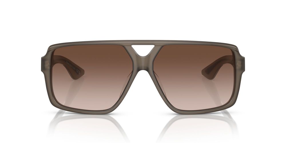 1977C OV 5520SU Grey Geometric Sunglasses