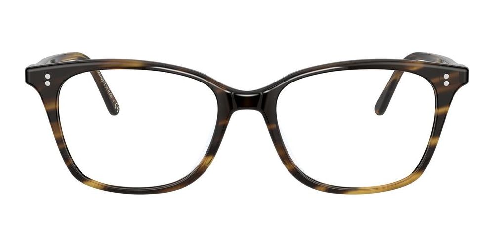 ADDILYN OV 5438U Havana Squared Eyeglasses