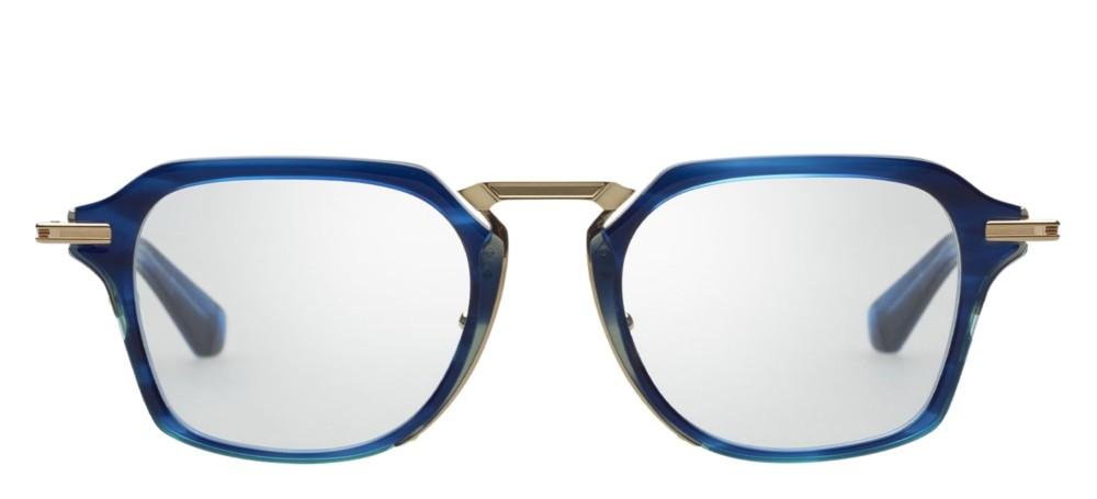 AEGEUS Blue Geometric Eyeglasses