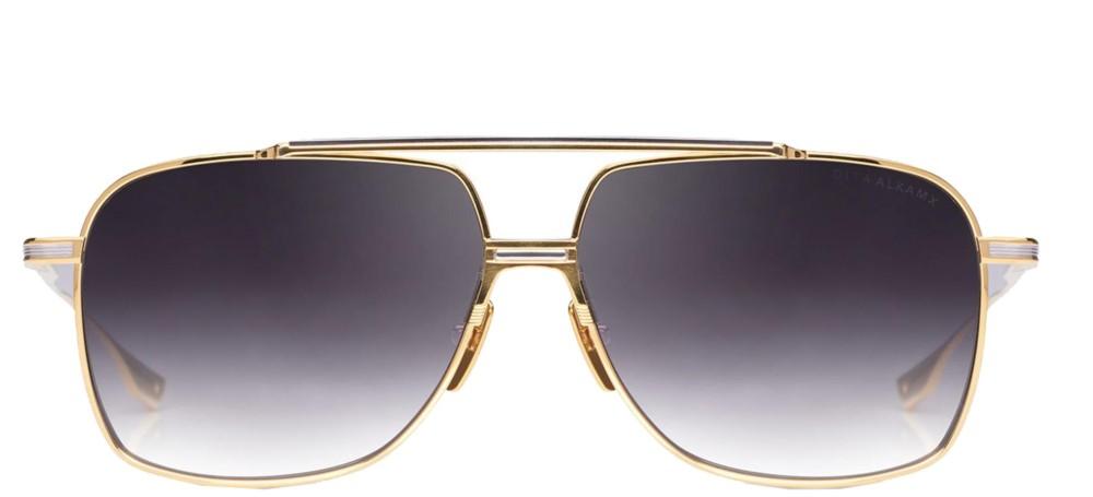 ALKAMX Gold Pilot Sunglasses