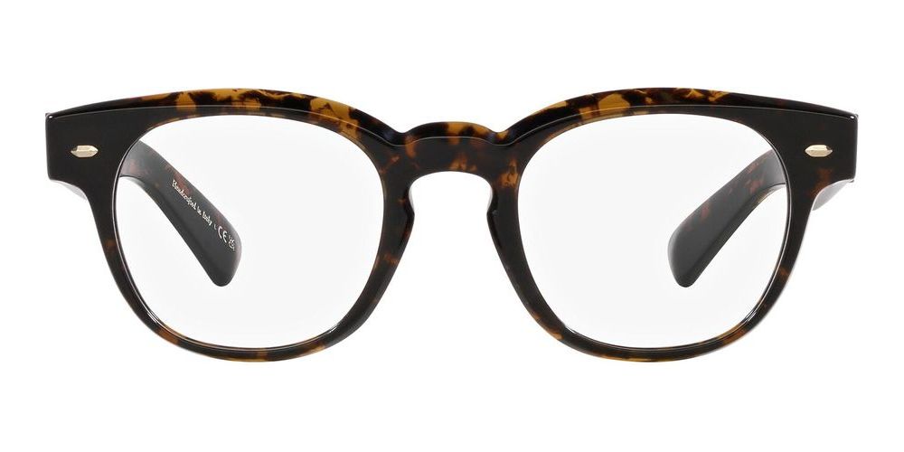 ALLENBY OV 5508U Havana Geometric Eyeglasses