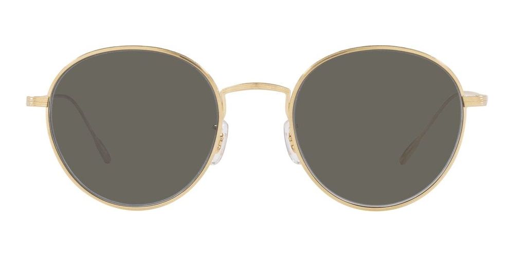 ALTAIR OV 1306ST Gold Round Sunglasses